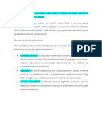 Análisis Del Discurso de Martin Luther King JR