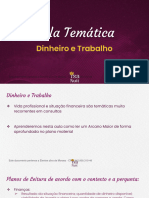 Aula Temática: Dinheiro e Trabalho