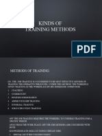 Kinds of Training Methods