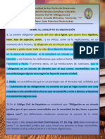 Sobre El Concepto Obligación, Evolución DCIII Clase No. 3