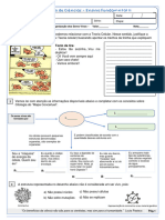 Avaliação Citologia Básica e Níveis de Organização Dos Seres Vivos 