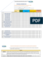 Ficha de Registro Da Avaliação Diagnóstica de Matemática 6º Ano