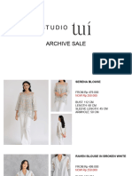 Studio Tui-Archive Sale