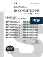 SM SVM-16043 MMD-AP BHP1-E Standard Duct Type EN