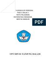 RPP Matematika Kelas 1