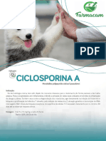 Ciclosporina - Farmacam 2022.