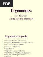 Ergonomics Training