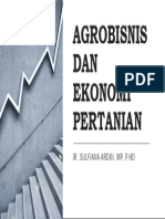 Agrobisnis Dan Ekonomi Pertanian