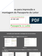 JSL Passaporte Do Leitor Instrucoes