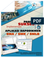 Panduan Sukses Implementasi Aplikasi Dapodikmen Sma, SMK, Smlb. 2015