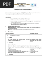 Lesson Plan For English 10-Q3 Module 4-A