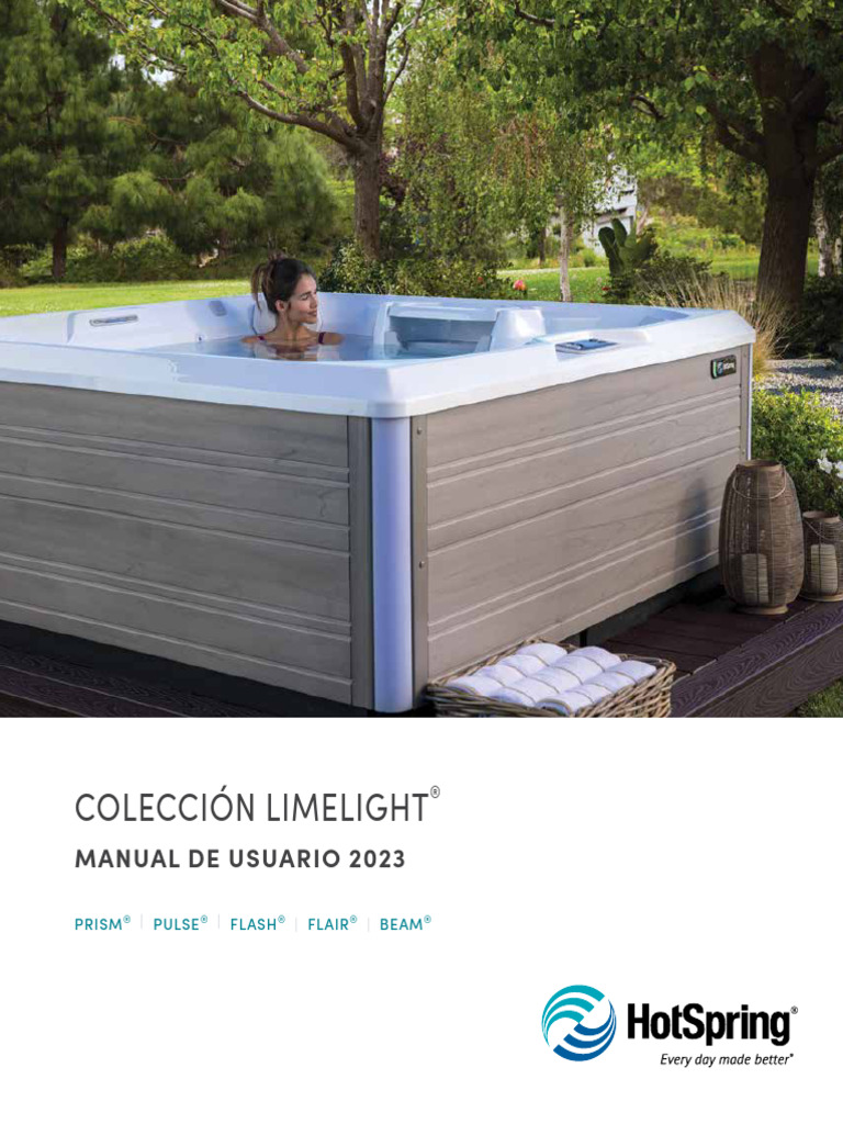 Limelight Collection 2023 Owner's Manual Spanish | PDF | Agua | Cambiar