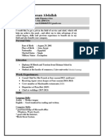 Mohamed Hassan CV