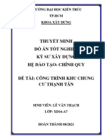 16520860081-Lê Văn Thạch - XD16A7 - Công trình khu chung cư Thạnh Tân - Thuyết minh PDF