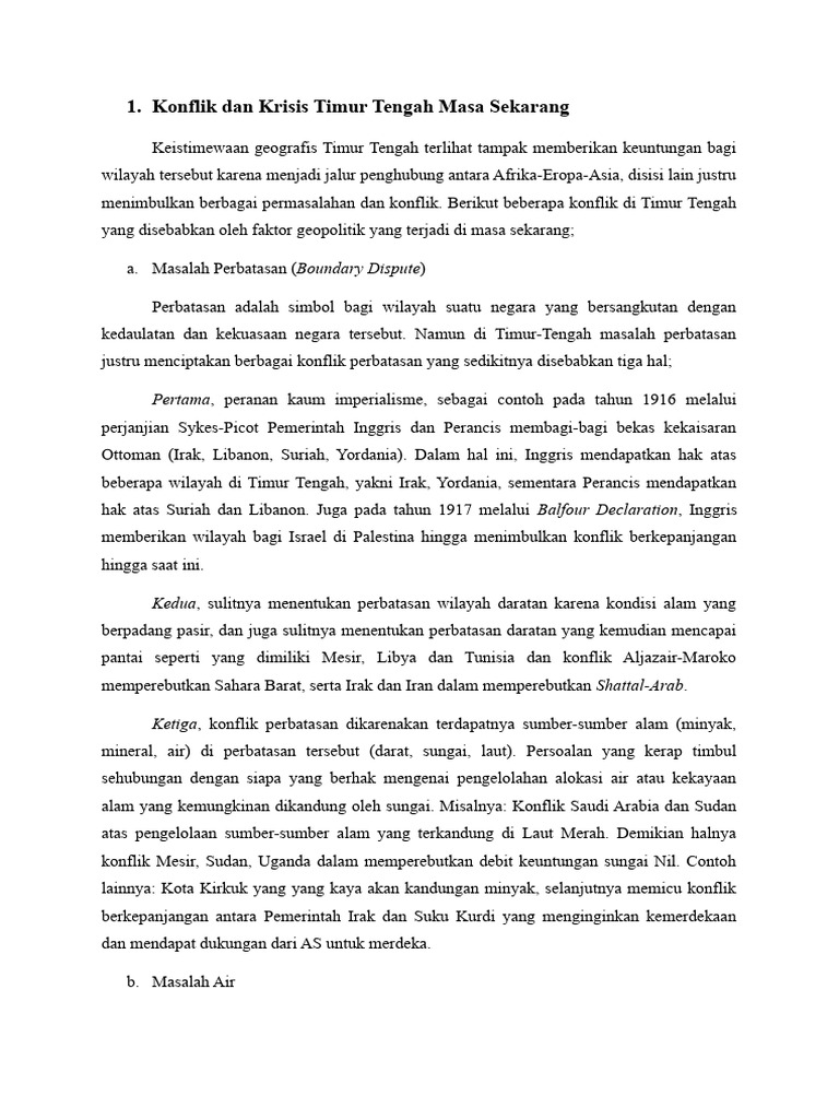 Dampak Konflik Timur Tengah, Ekonomi Indonesia Siaga Satu, Ini Alasannya