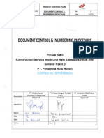 Nk-Wur-Pep-Mep-002 Document Control - Numbering Procedure