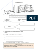 Ficha de Trabajo Religion