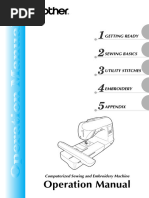 Brother CPS5XVW Sewing Machine Instruction Manual