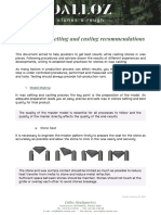 Wax Casting Guideline