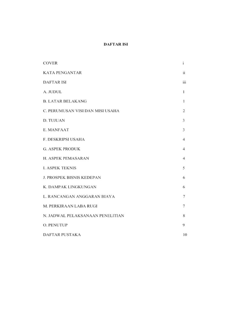 Proposal Pkwu | PDF