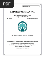 Minor 5sem Iot Manual w22