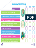 t2 e 5032 Ks2 Persuasive Letter Checklist Ver 1