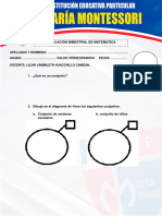 Evaluacion de Matematica