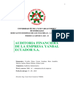 Auditoria Financiera