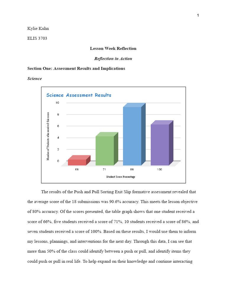 Second Grade Lesson Assessment Insights | PDF | Educational Assessment ...