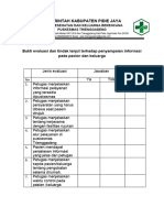 2.2 Hasil Evaluasi