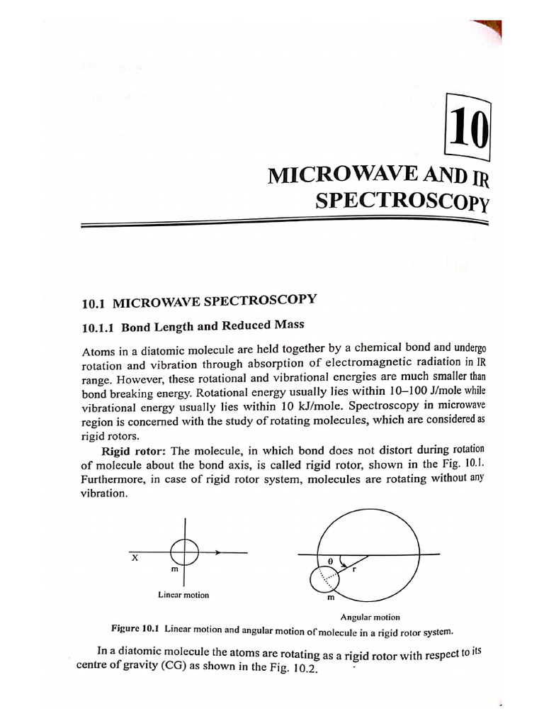 Microwave & IR Spectroscopy Book PDF PDF