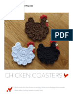 Chicken Coasters: Cosmic Thread
