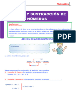 Operaciones Con Números Naturales Cuarto de Primaria