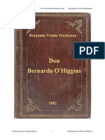 Don Bernardo OHiggins - Benjamin Vicuna Mackenna