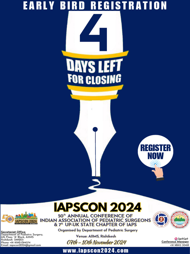 IAPSCON 2024 Early Bird Registration | PDF
