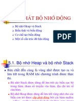 Cấp phát bộ nhớ động