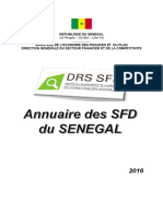 Annuaire Des SFD - 2016