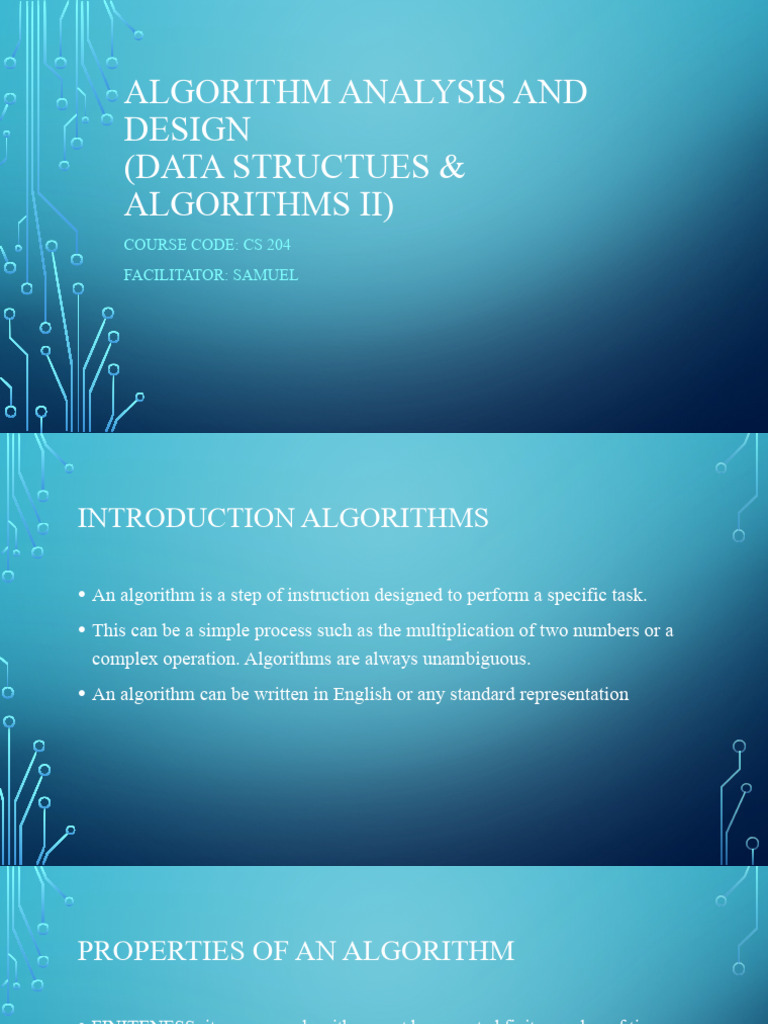 Algorithm Analysis and Design | Download Free PDF | Computational ...