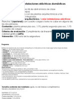 Anteproyecto de Instalaciones Eléctricas Domésticas - 2024