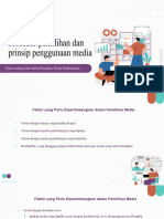 Prinsip Dan Prosedur Pemilihan Media