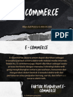 E - Commerce