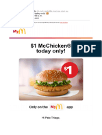 $1 McChicken® For Today Only! ?