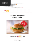 McDonald's £2.99 Voucher Details | PDF