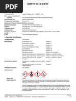 Toro Lithium Ion Battery Safety Data Sheet | PDF | Toxicity | Lithium ...