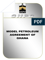 Ghana Model Petroleum Agreement1