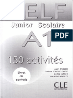 DELF Junior Scolaire A1 CLE Corrigés