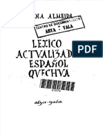 Lexico Espanol Quechua 9pdf