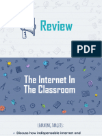 The Internet in Teaching in Learning