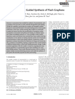 Machine Learning Guided Synthesis of Flash Graphene