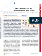 The Future of Flash Graphene For The Sustainable Management of Solid Waste